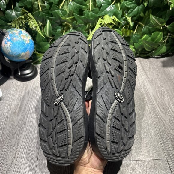 Chaco Z Cloud 2 Classic Strap Sandals Solid Black US Mens Size 11 - Picture 7 of 8